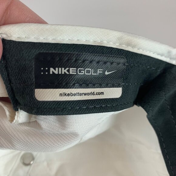 Nike Golf Womens White Wide Bill Strapback Adjustable Hat - Picture 5 of 5